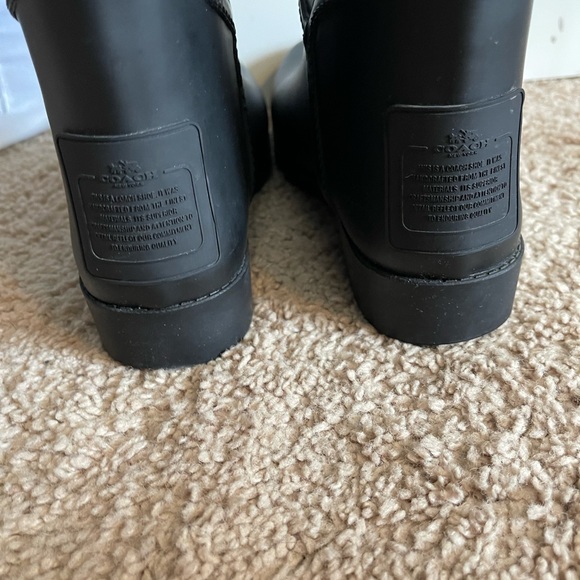 Coach rain boots - Picture 3 of 6